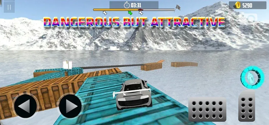 Ramp Car Stunt Challenge (Рамп Кар Стант Челлендж)  [МОД Бесконечные монеты] Screenshot 4