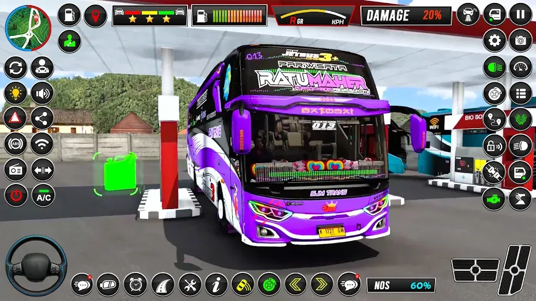 Euro Bus Simulator - Bus Games  [МОД Menu] Screenshot 5