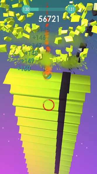 Ball: Blast colorful bricks 3d  [МОД Меню] Screenshot 5