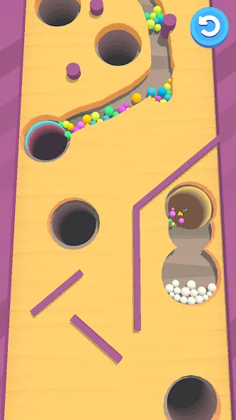 Sand Balls - Puzzle Game (Сэнд Боллс)  [МОД Бесконечные монеты] Screenshot 3