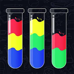 Скачать взломанную Colorpuz - Water Sort Puzzle (Колорпаз)  [МОД Много денег] - последняя версия apk на Андроид