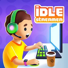 Скачать взлом Idle Streamer - Tuber game (Айдл стример)  [МОД Все открыто] - последняя версия apk на Андроид