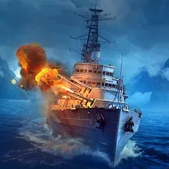 Взломанная World of Warships Legends PvP (Ворлд оф Варшипс Легендс)  [МОД Много монет] - последняя версия apk на Андроид