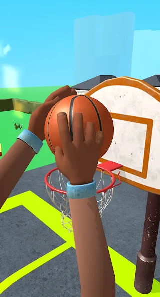 Dribble Hoops (Дрибл Хупс)  [МОД Menu] Screenshot 2