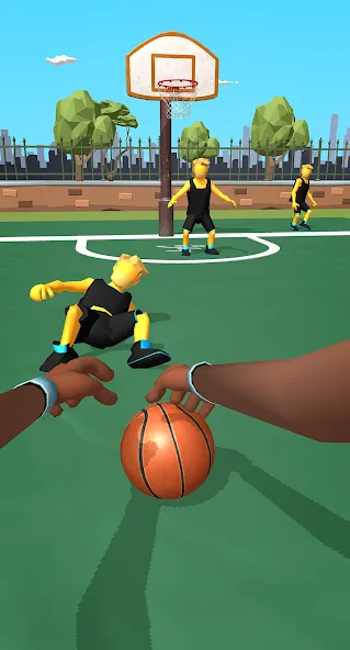 Dribble Hoops (Дрибл Хупс)  [МОД Menu] Screenshot 3