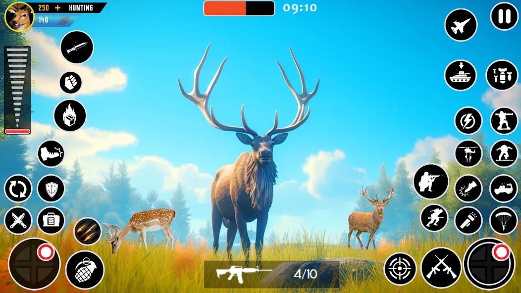 Wild Animal Deer Hunting Games (Охота на диких зверей с оружием  игры)  [МОД Menu] Screenshot 4