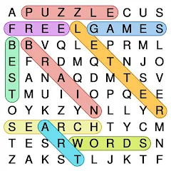 Скачать взломанную Word Search: Word Find (Ворд Срч)  [МОД Unlimited Money] - последняя версия apk на Андроид