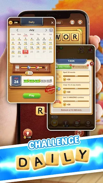 Word Connect (Ворд Коннект)  [МОД Mega Pack] Screenshot 4