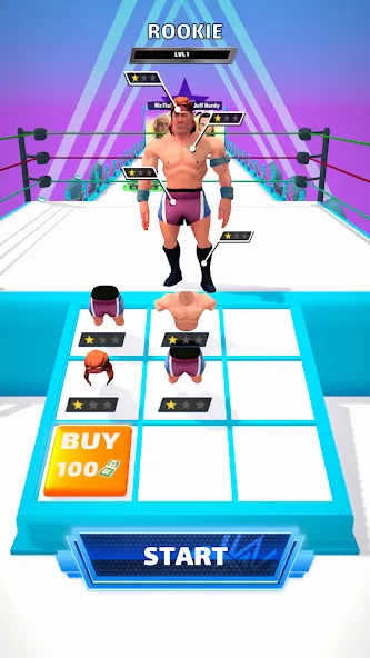 Wrestling Trivia Run (Рестлинг Тривия Ран)  [МОД Unlocked] Screenshot 3