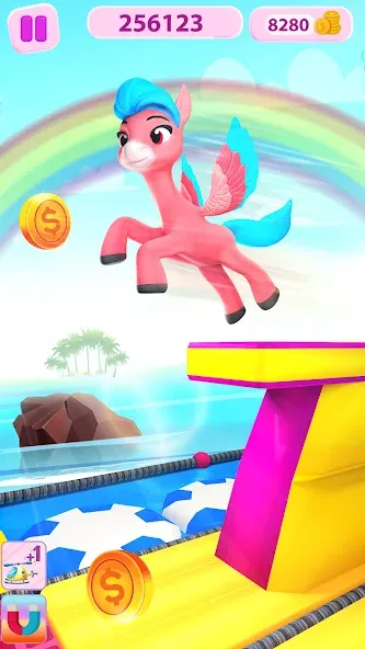 Unicorn Kingdom: Running Games (Юникорн Кингдом)  [МОД Unlimited Money] Screenshot 4