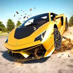 Скачать взлом Car Crash: 3D Mega Demolition (Кар краш)  [МОД Unlimited Money] - последняя версия apk на Андроид