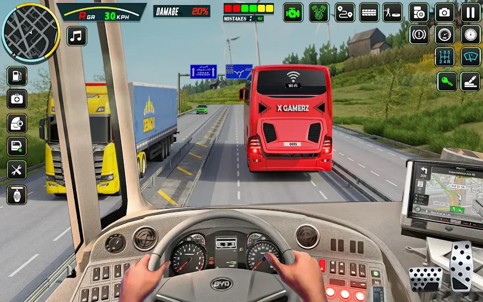 City Bus Simulator - Bus Drive  [МОД Много денег] Screenshot 3