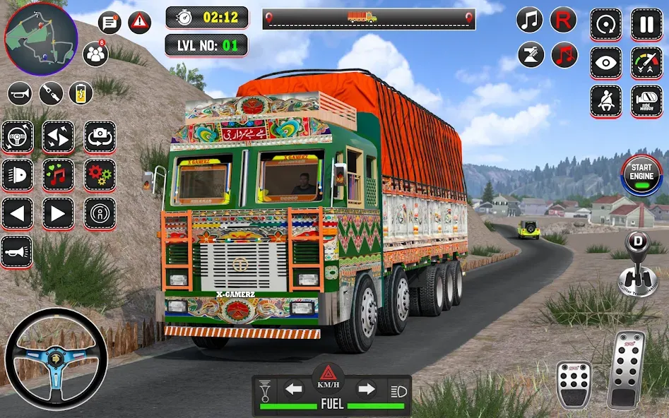 Indian Truck Drive Truck Games (Индийский грузовой симулятор)  [МОД Mega Pack] Screenshot 2