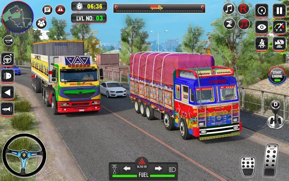 Indian Truck Drive Truck Games (Индийский грузовой симулятор)  [МОД Mega Pack] Screenshot 4