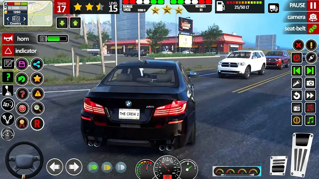 School Car Game 3d Car Driving  [МОД Unlimited Money] Screenshot 5