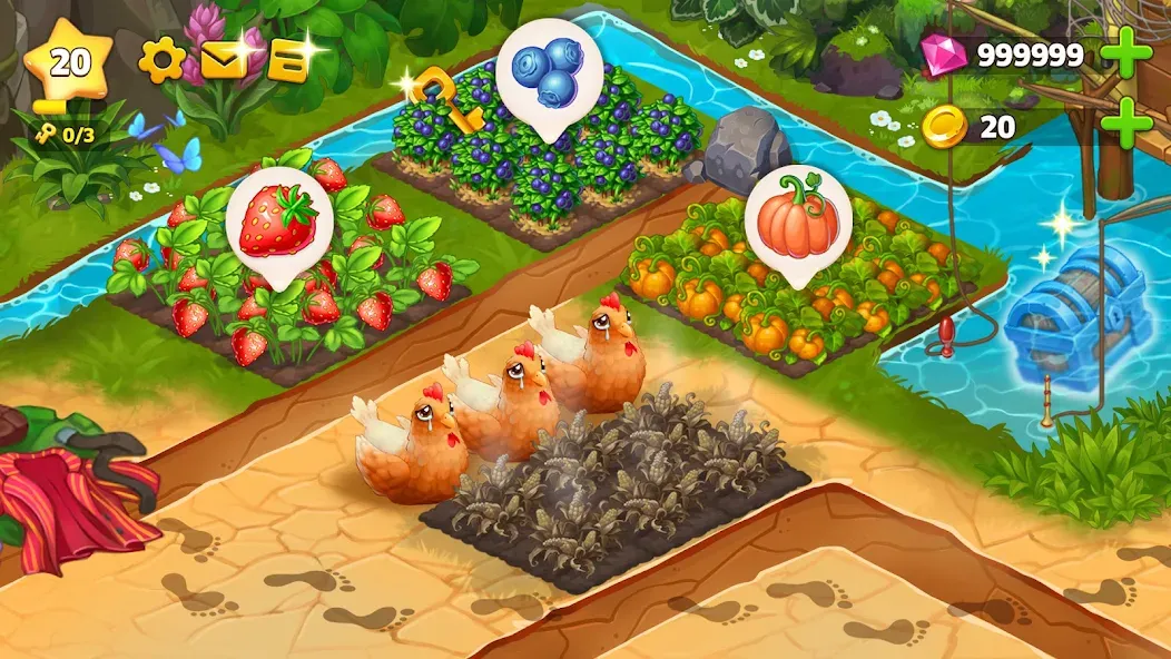 Island Hoppers: Jungle Farm (Айслэнд Квеставэй)  [МОД Mega Pack] Screenshot 2