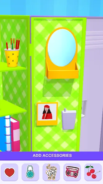 DIY Locker 3D (ДИУАЙ Локер 3Д)  [МОД Menu] Screenshot 2