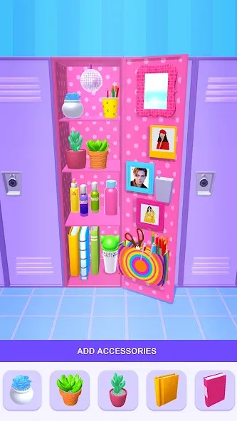 DIY Locker 3D (ДИУАЙ Локер 3Д)  [МОД Menu] Screenshot 5