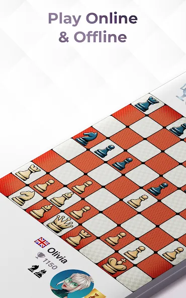 Chess Royale - Play and Learn (Шахматы Рояль)  [МОД Меню] Screenshot 1