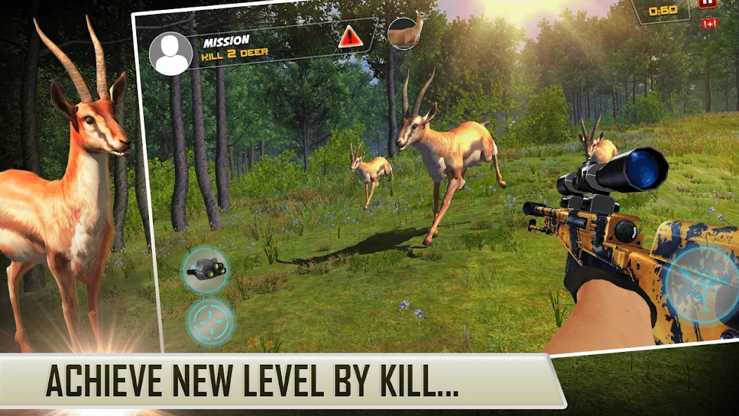 Dino Hunting Sniper Shooter 3D  [МОД Меню] Screenshot 4