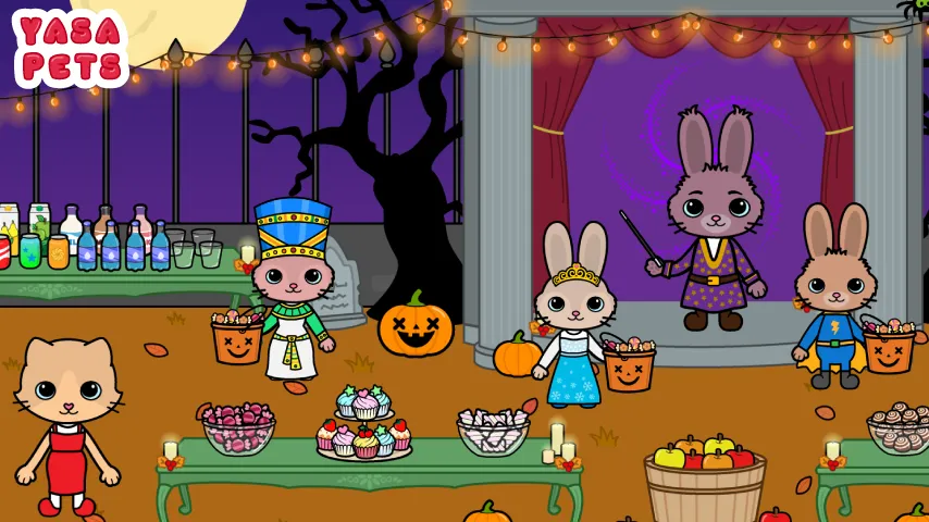 Yasa Pets Halloween (Яса Петс Хэллоуин)  [МОД Бесконечные деньги] Screenshot 5