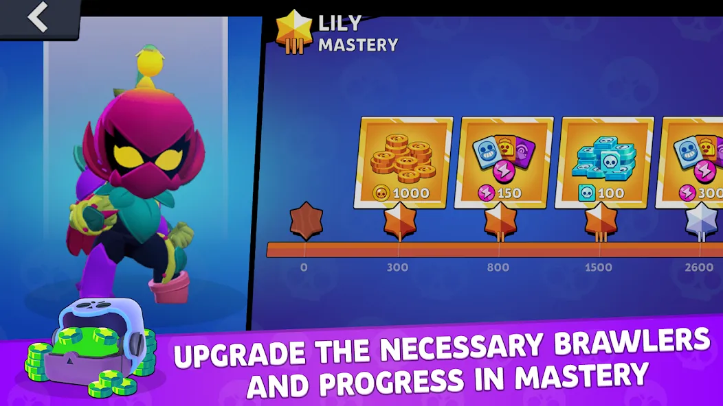 Brawl Box Stars Simulator  [МОД Много денег] Screenshot 4