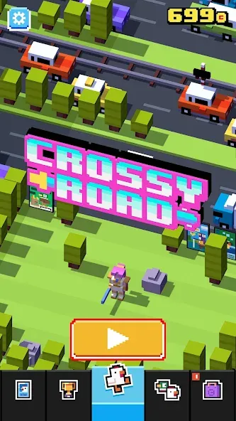 Crossy Road (Кросси Роуд)  [МОД Unlocked] Screenshot 1