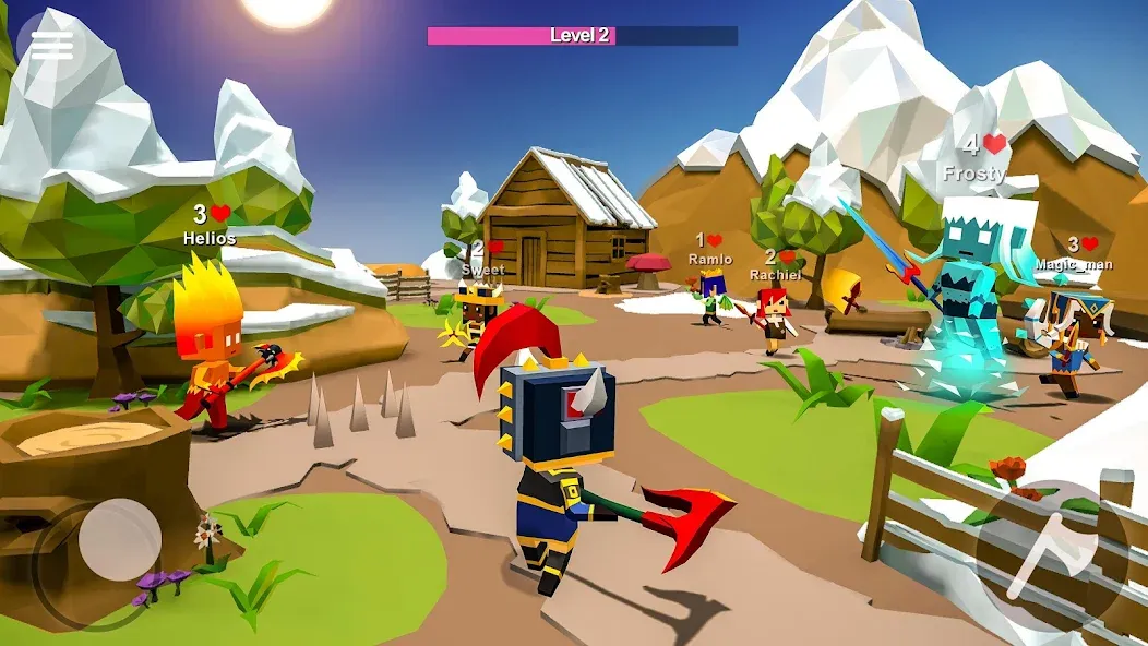 AXES.io  [МОД Бесконечные деньги] Screenshot 5
