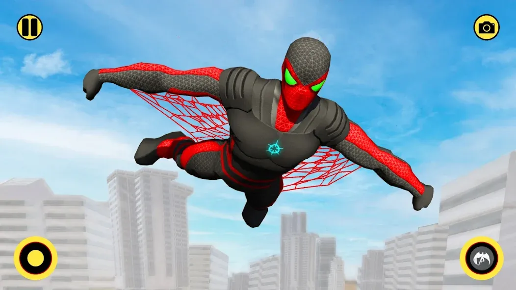 Spider Miami Rope Hero Ninja  [МОД Все открыто] Screenshot 4