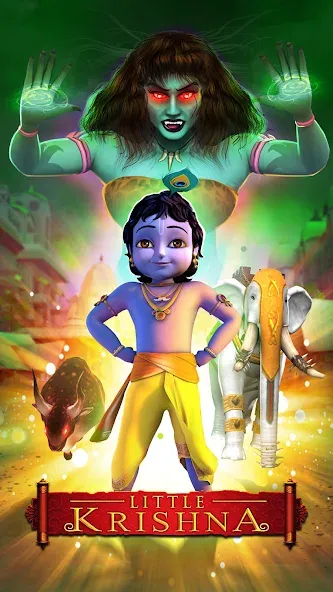 Little Krishna (Литтл Кришна)  [МОД Unlimited Money] Screenshot 1