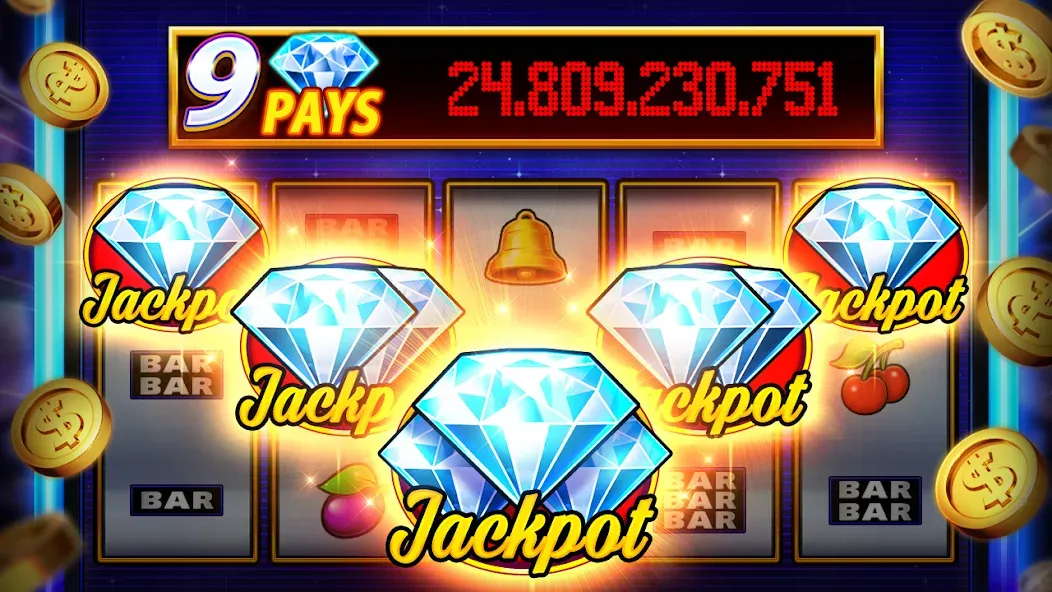 Aquuua Casino - Slots (Аквуа Казино)  [МОД Бесконечные монеты] Screenshot 3