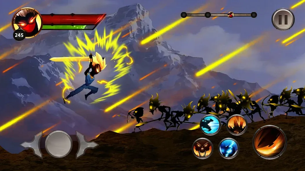 Stickman Legends Offline Games  [МОД Много денег] Screenshot 4