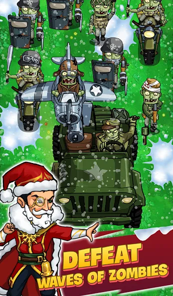 Zombie War Idle Defense Game (Зомби Война)  [МОД Unlimited Money] Screenshot 4