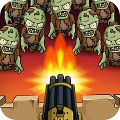 Взлом Zombie War Idle Defense Game (Зомби Война)  [МОД Unlimited Money] - последняя версия apk на Андроид