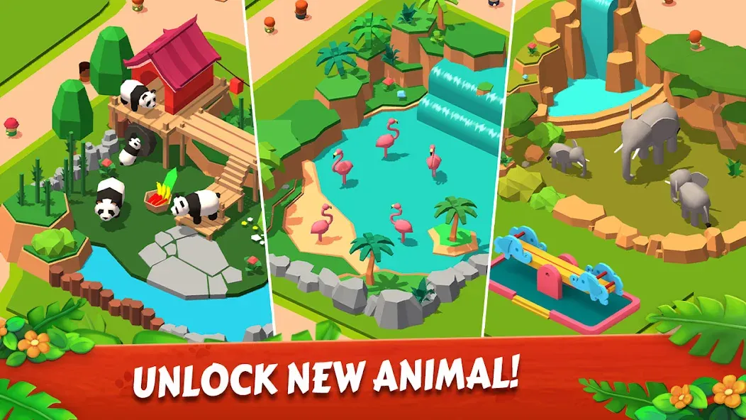 Zoo Tile - Match Puzzle Game (Зу Тайл)  [МОД Бесконечные монеты] Screenshot 1