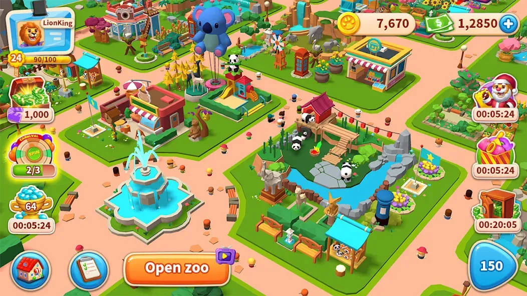 Zoo Tile - Match Puzzle Game (Зу Тайл)  [МОД Бесконечные монеты] Screenshot 5