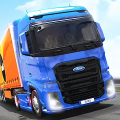 Скачать взломанную Truck Simulator : Europe  [МОД Бесконечные монеты] - полная версия apk на Андроид