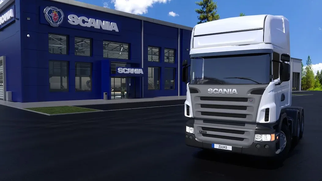 Truck Simulator : Ultimate (Трак Симулятор)  [МОД Menu] Screenshot 1