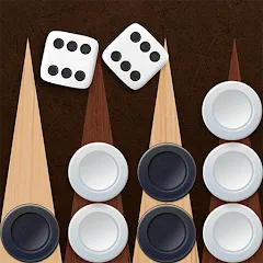 Взломанная Backgammon Plus - Board Game (Бэкгаммон Плюс)  [МОД Все открыто] - стабильная версия apk на Андроид