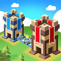 Скачать взломанную Conquer the Tower: Takeover  [МОД Бесконечные деньги] - полная версия apk на Андроид