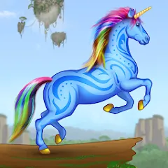 Взломанная Unicorn Dash: Magical Run (Юникорн Дэш)  [МОД Unlocked] - стабильная версия apk на Андроид