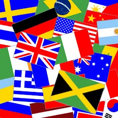 Скачать взломанную The Flags of the World Quiz  [МОД Много монет] - последняя версия apk на Андроид