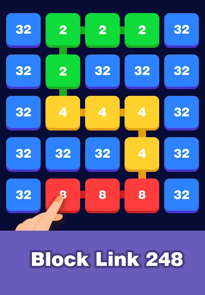 2248 Number block puzzle 2048 (Две тысячи двести сорок восемь)  [МОД Бесконечные деньги] Screenshot 2