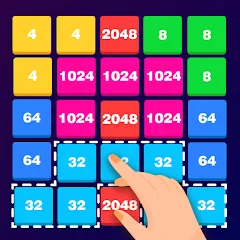 Скачать взлом 2248 Number block puzzle 2048 (Две тысячи двести сорок восемь)  [МОД Бесконечные деньги] - стабильная версия apk на Андроид