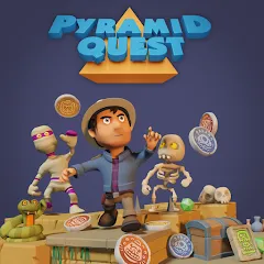 Скачать взлом Pyramid Quest (Пирамида Квест)  [МОД Много монет] - последняя версия apk на Андроид