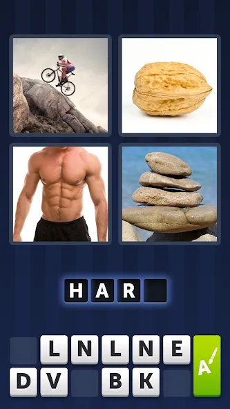 4 Pics 1 Word (Картинки 1 Слово)  [МОД Бесконечные деньги] Screenshot 2