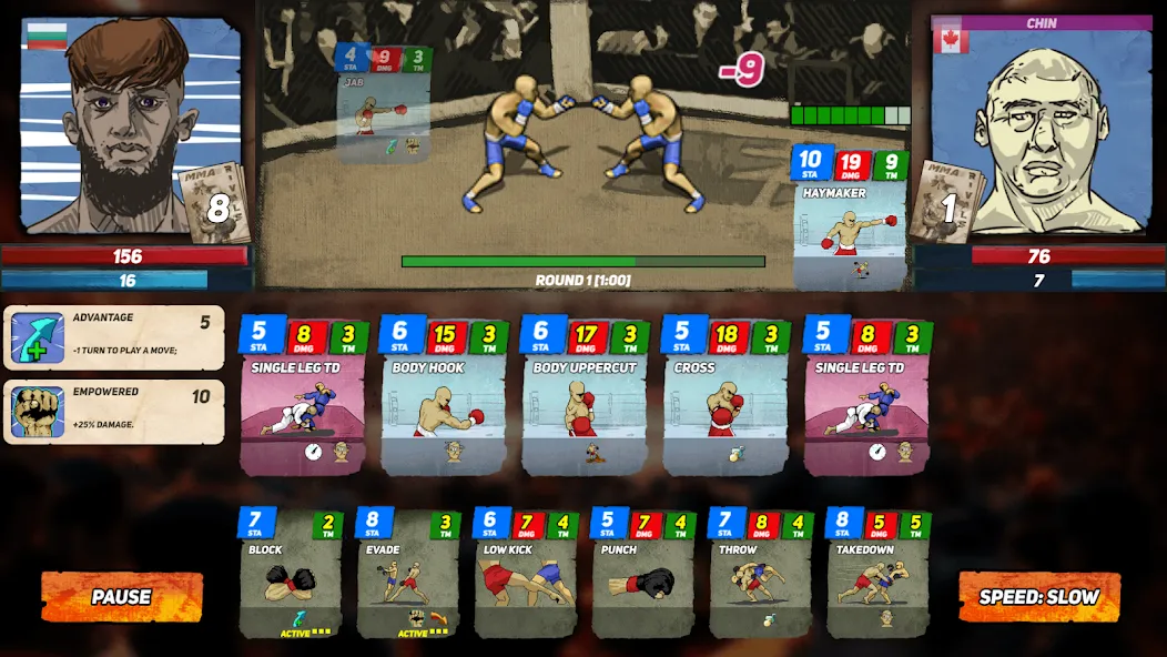 MMA Rivals (ММА Соперники)  [МОД Unlocked] Screenshot 2