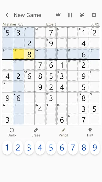 Killer Sudoku - Sudoku Puzzles  [МОД Много монет] Screenshot 5