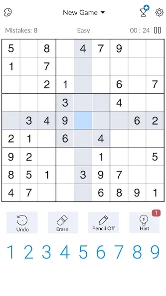 Sudoku - Classic Sudoku Puzzle  [МОД Много монет] Screenshot 2