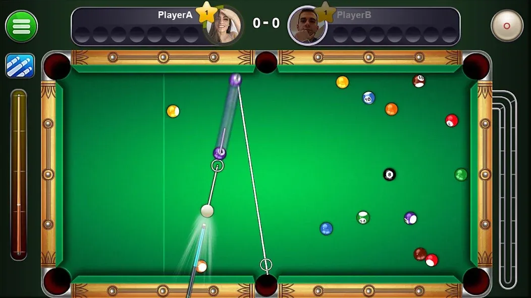 8 Ball Live - Billiards Games (Бол Лайв)  [МОД Mega Pack] Screenshot 2